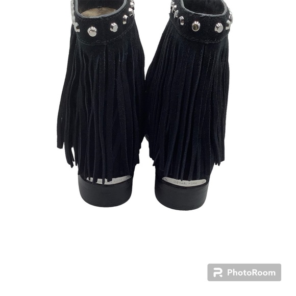 {Michael Kors} Suede Tassel Boots - Picture 7 of 11